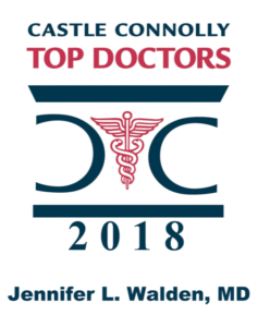 Dr. Jennifer Waldens 2018 Top Docs Logo 237x300